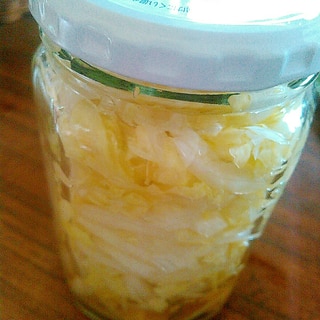 レモン風味☆サラダタマネギ&キャベツのピクルス